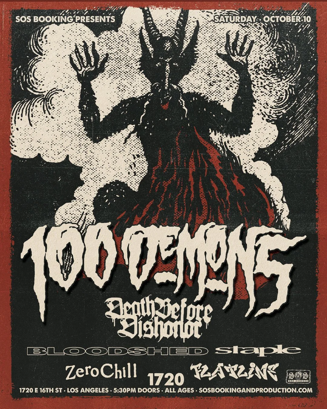 100 DEMONS - LOS ANGELES