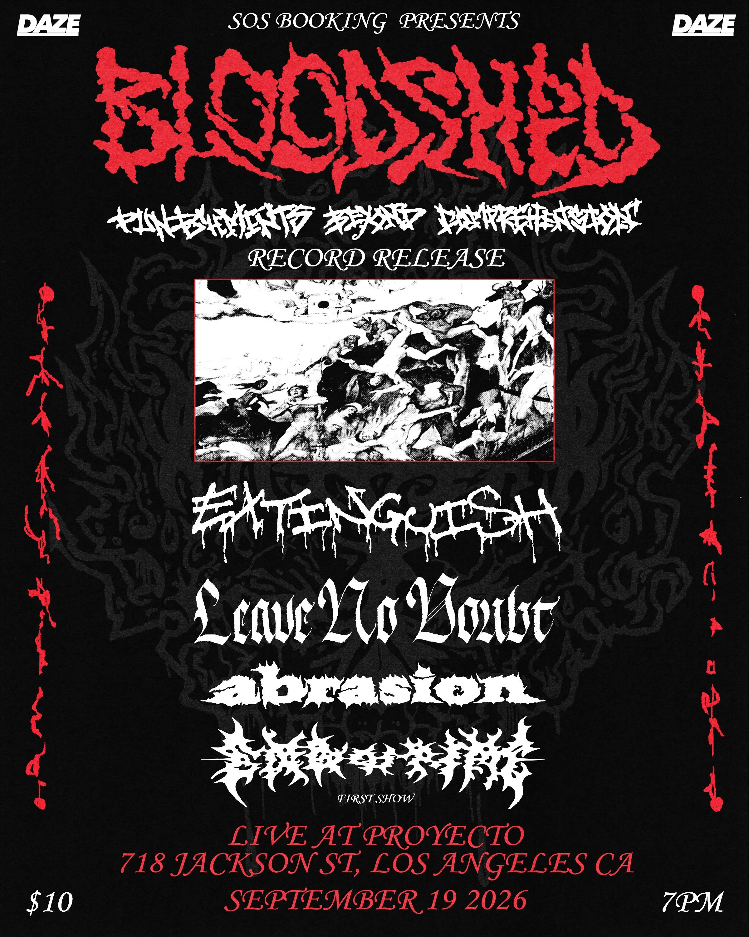 BLOODSHED RECORD RELEASE