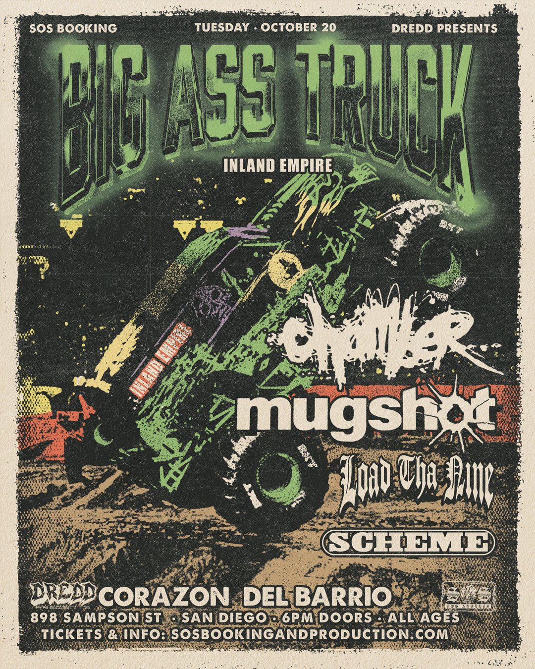 BIG ASS TRUCK - SAN DIEGO