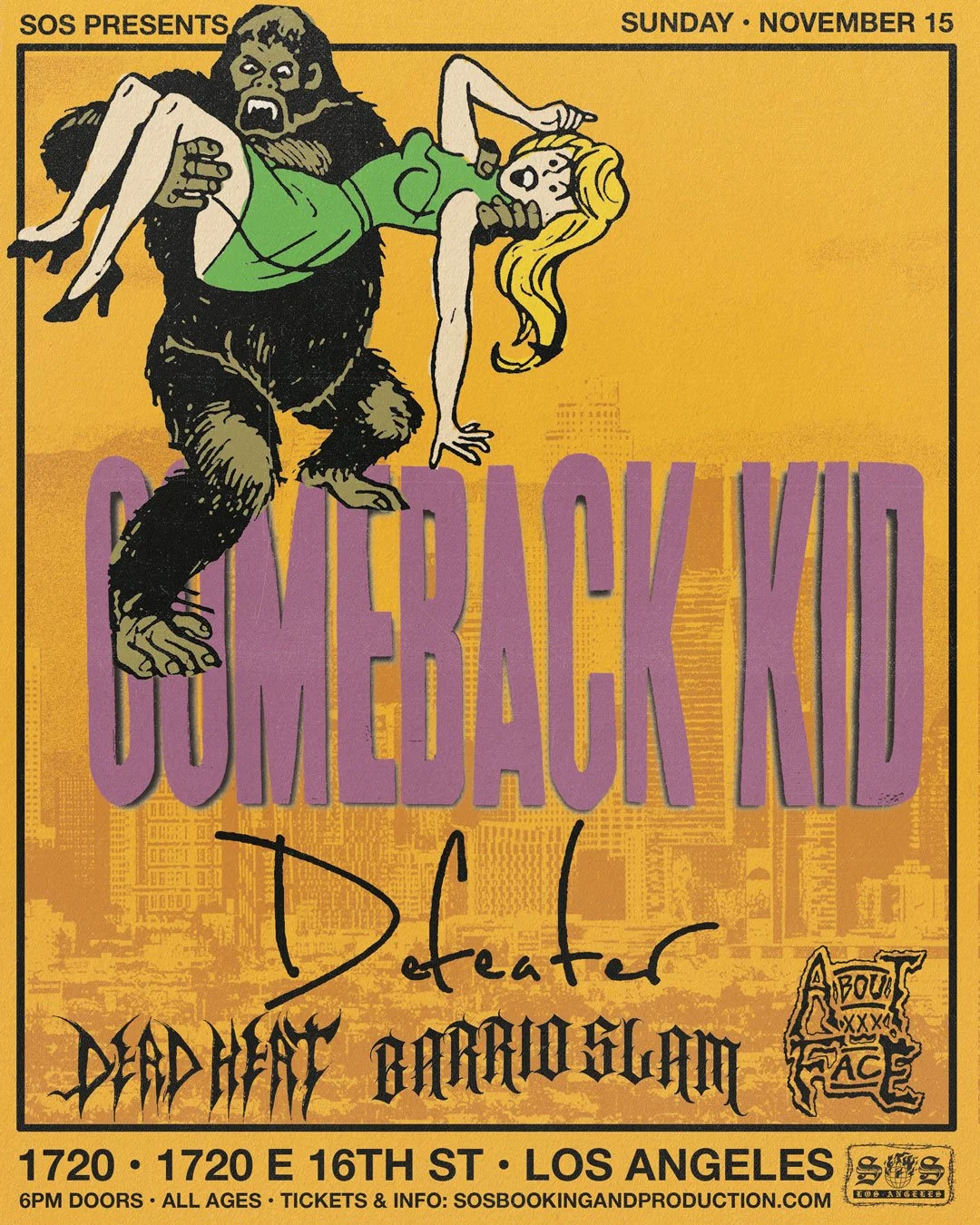 COMEBACK KID - LOS ANGELES