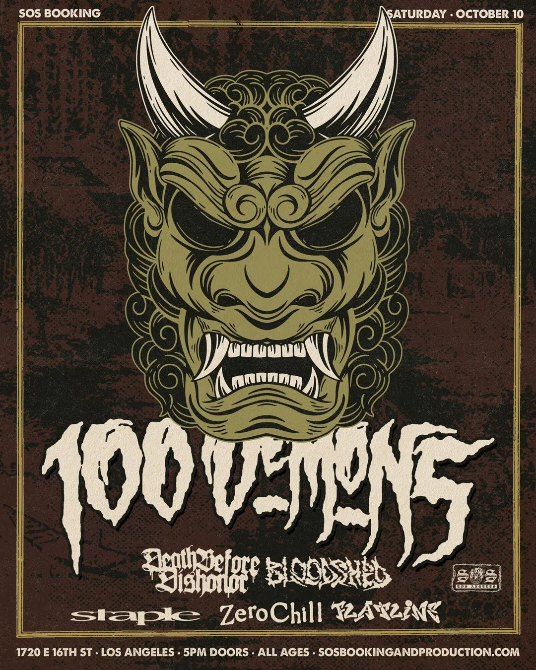 100 DEMONS - LOS ANGELES