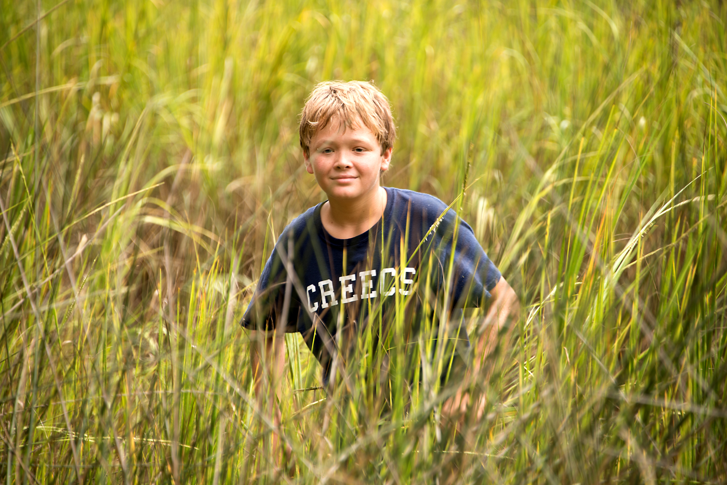 Exploring surrounding Areas during a field trip
