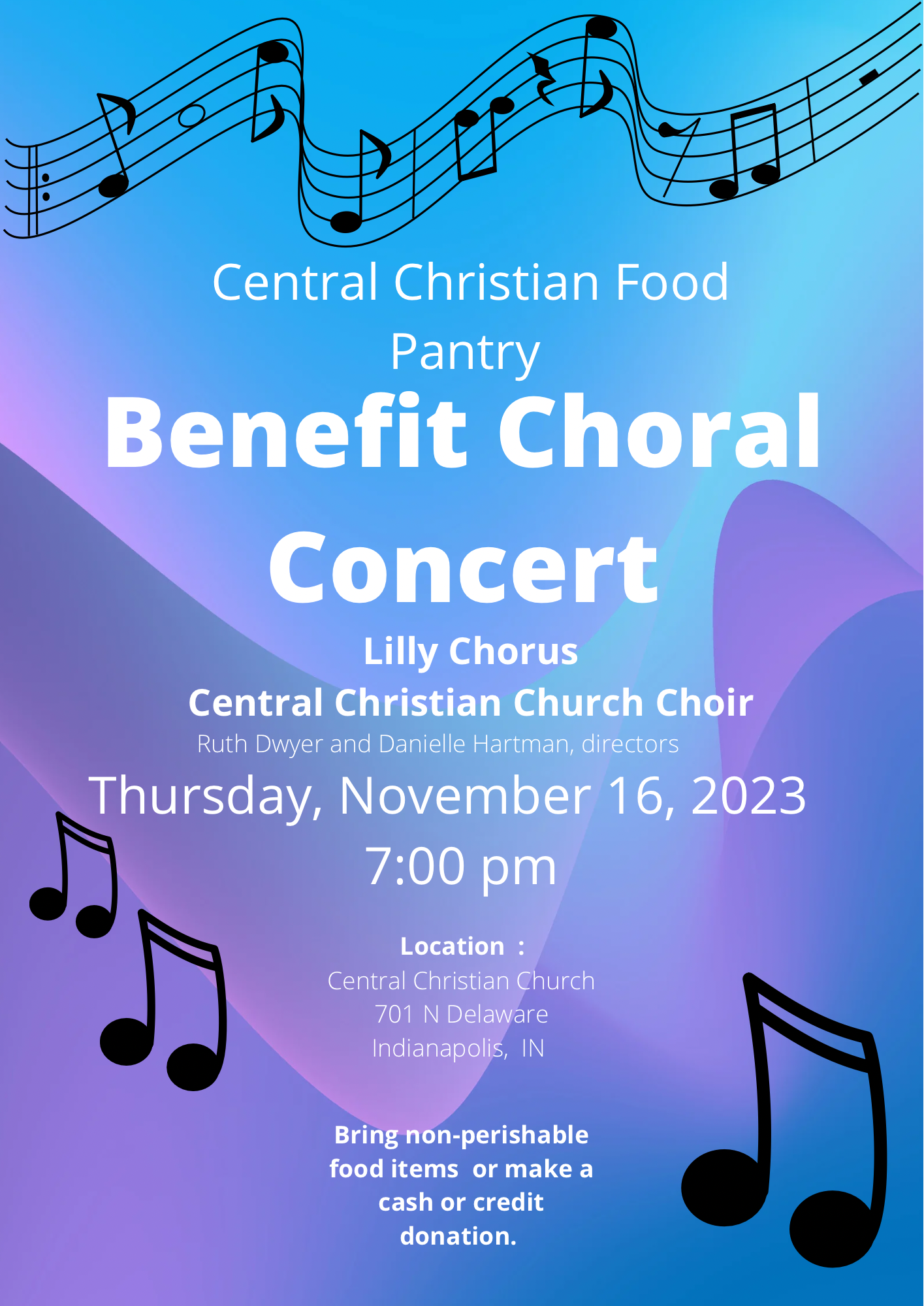 Benefit Concert for the Food Pantry