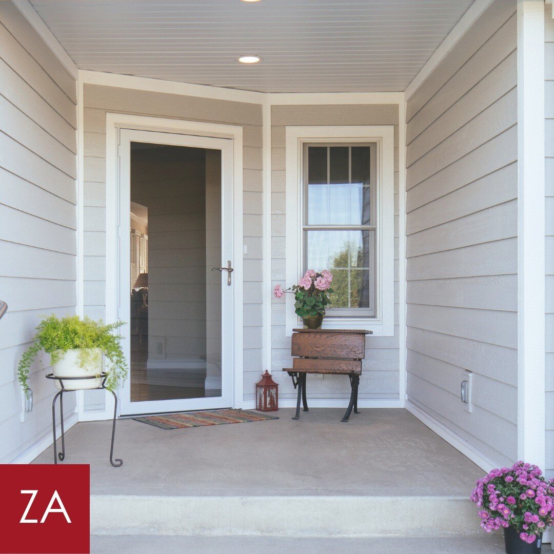 Nothing says home, like a welcoming front entry.