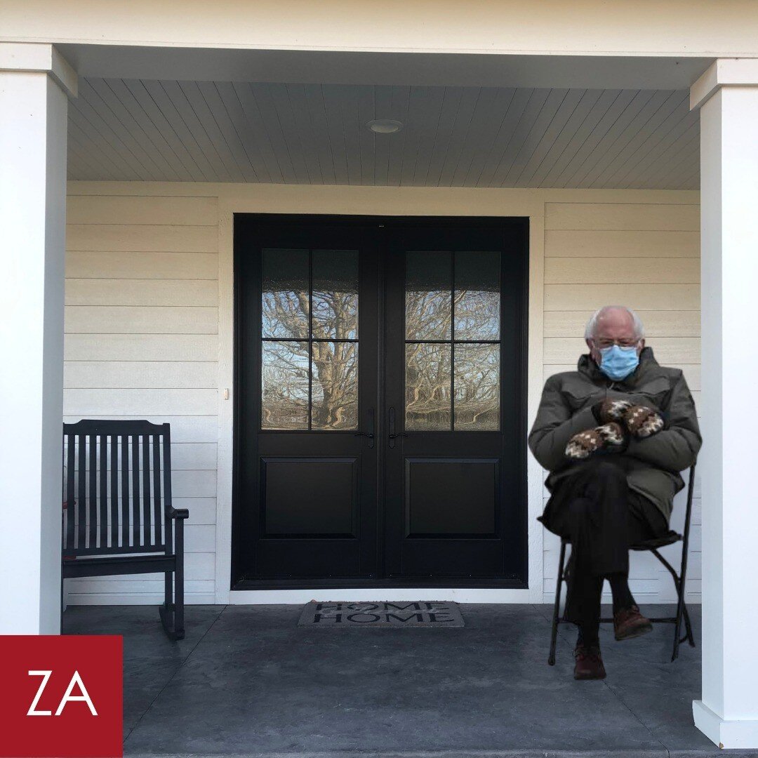 Despite Patuxent Phils gloomy prediction this year, spring is around the corner.  And this front porch just screams rocking chair on a warm evening. (mittens optional)