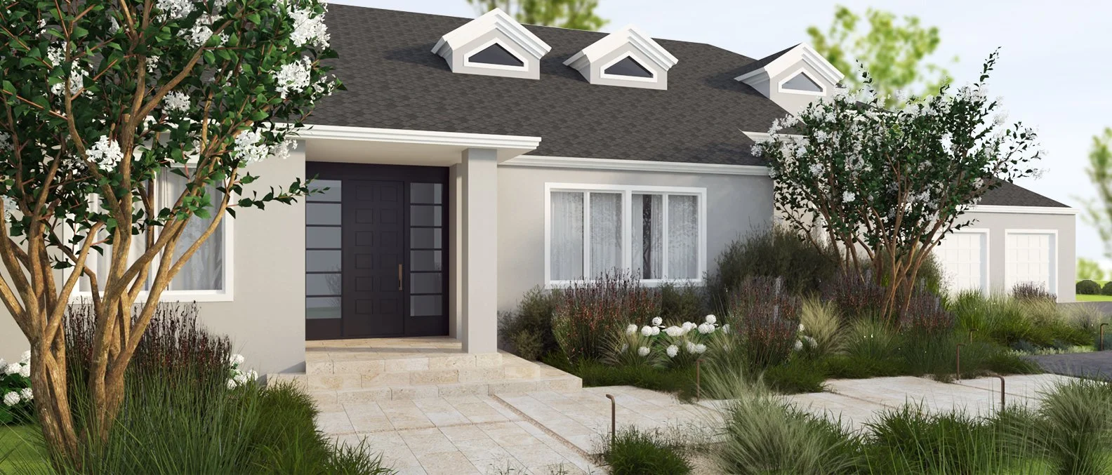  Landscape Design: Studio SF  Landscape Contractor:  Livebright Landscape Construction  Stone vendor:  La Maison Nicolas   Civil Engineer: Lea &amp; Braze Engineering 