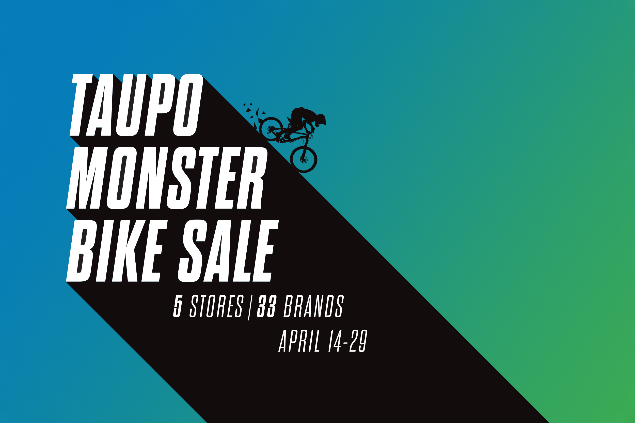 A collaboration between DGLT and local shops to attract bike enthusiasts from across New Zealand to visit Taupo in the shoulder season. Under a tight deadline, this sub-brand was conceptualized and rolled out across various digital platforms and supporting advertising collateral. Expertise: Art Direction, Brand Identity, Copywriting and Design.