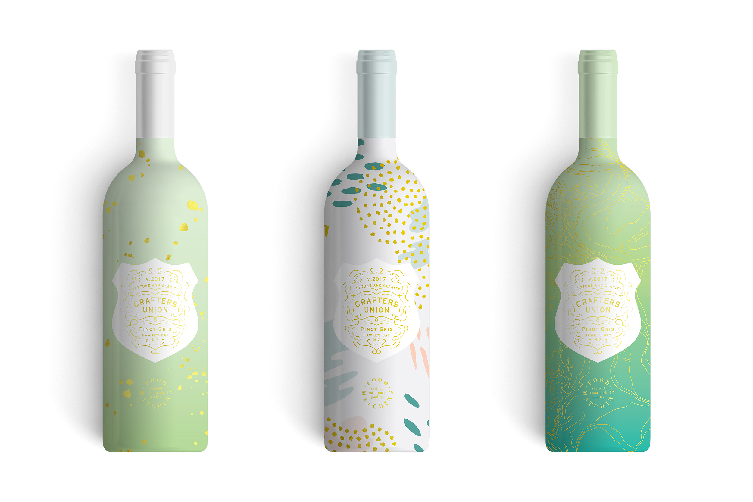This page showcases all the extra sh*t a designer gets up to in their spare time — because design is life! To start off: Crafter’s Union. Who doesn’t judge a wine by its label?