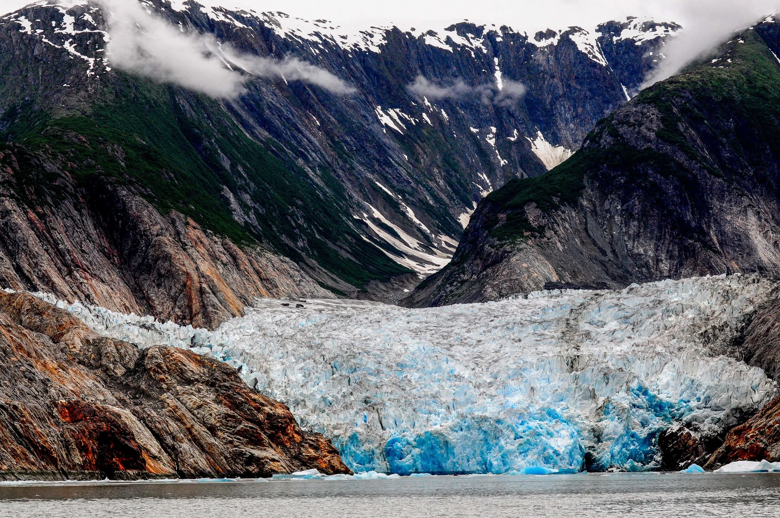 Glacier, Glacier Bay National Park. Inside Passage, Alaska 2011