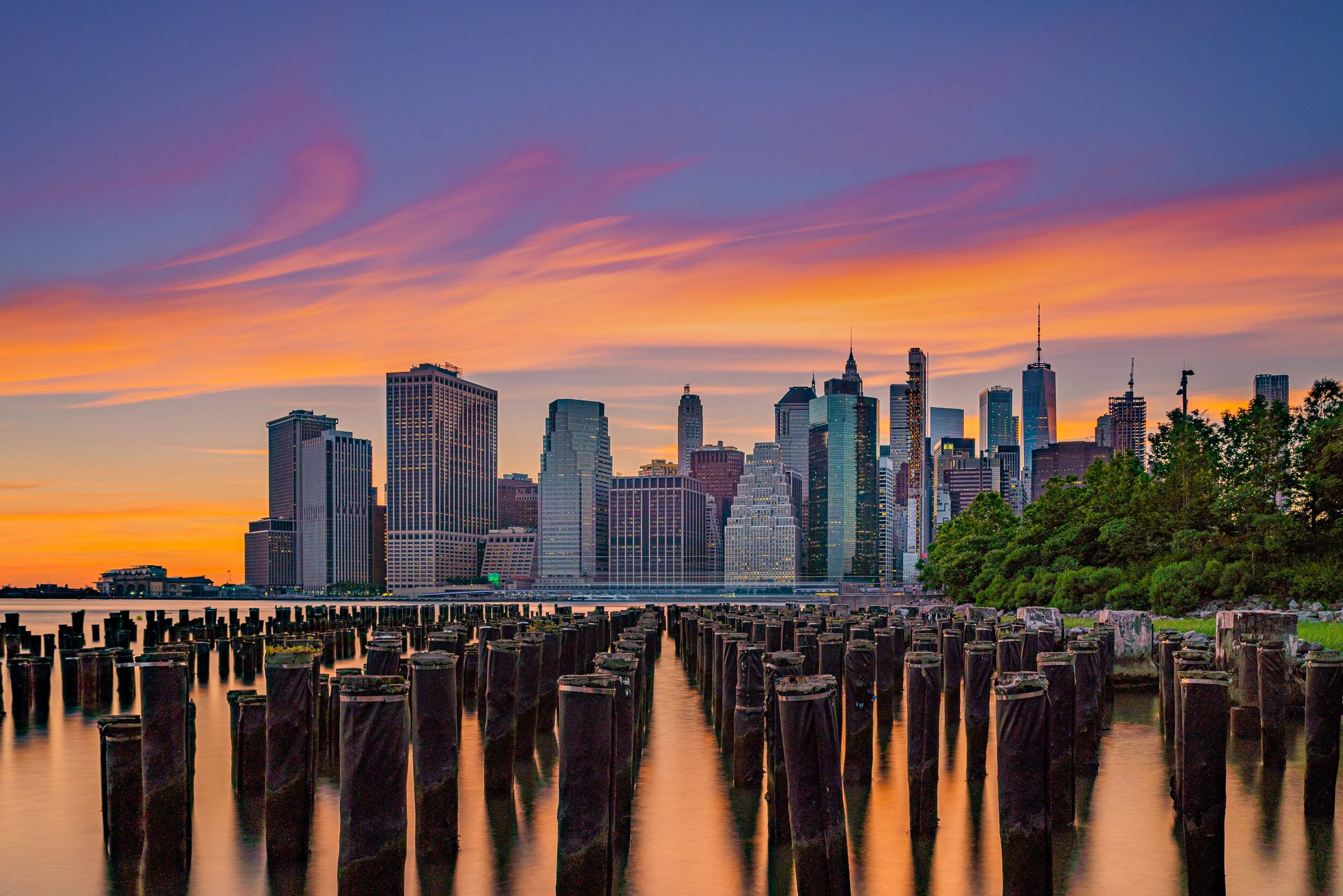 Battery Park Sunset 2019