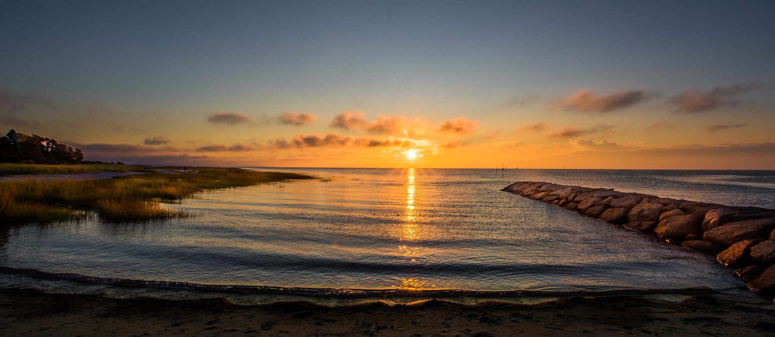 Sunset Rock Harbor. Cape Cod, MA 2017