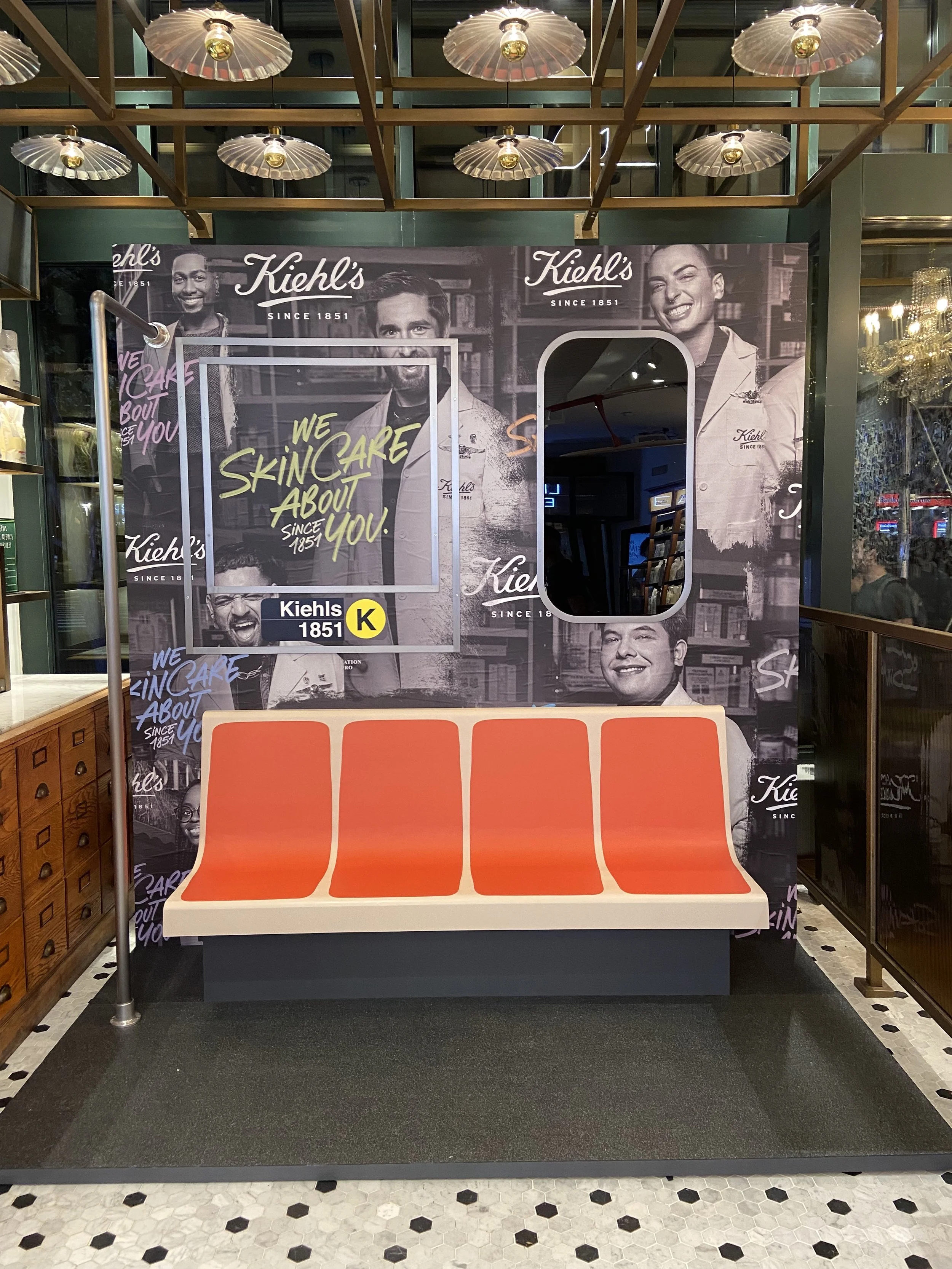 Kiehl's Subway Set Design