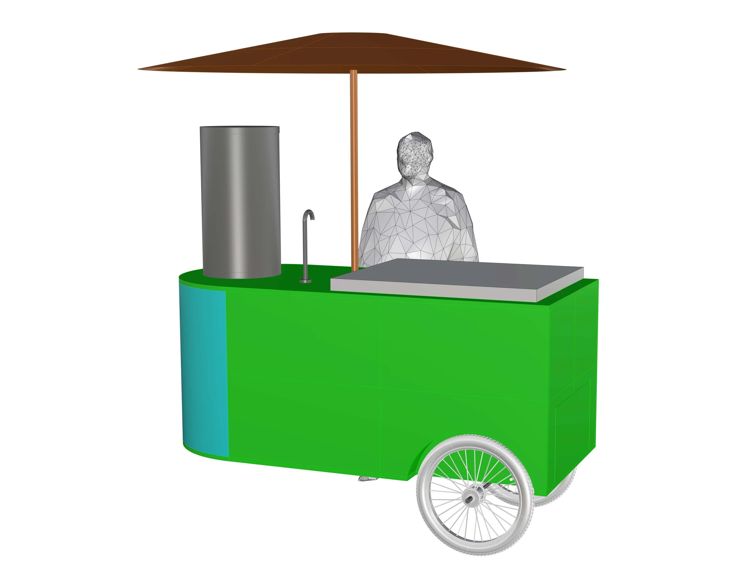 BLANK STREET COFFEE CART