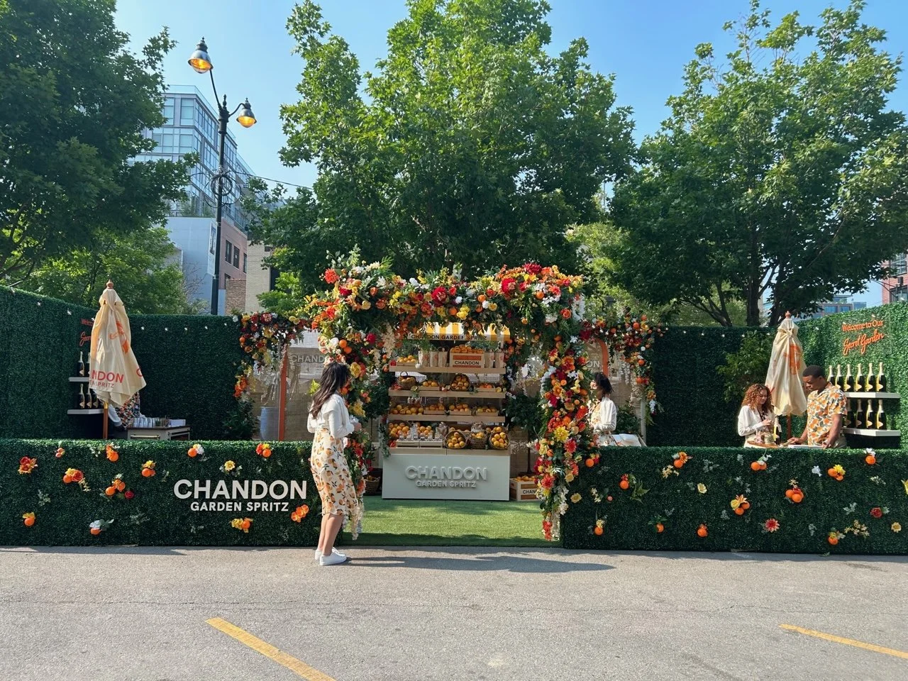 POP-UP TASTING & BRAND EXPERIENCE for CHANDON GARDEN SPRITZ