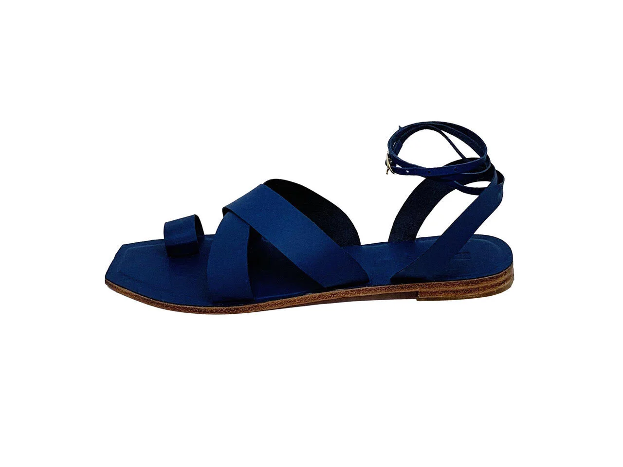 Story Marine Crossover Slingback Women's leather sandal