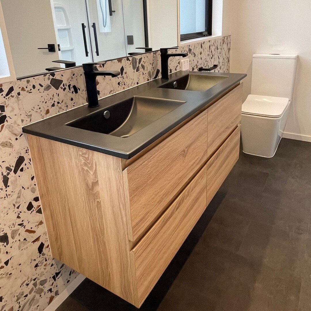 These stunning Terrazzo Castello Matt tiles have created a stunning wall tile feature in one of our most recent New Builds! 

In addition to their durability, terrazzo tiles are water and heat resistant and easy to cut making them easy to work with a