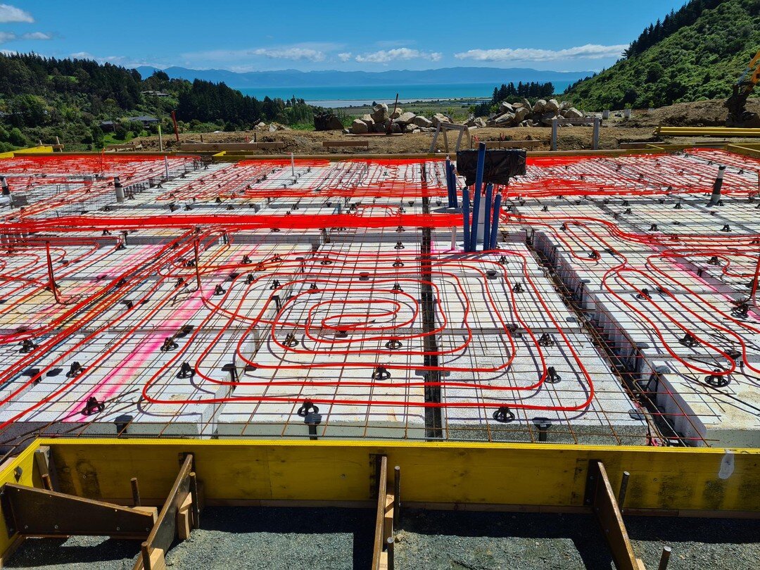 This 9 Zone Controlled Under Floor Heating System is going to create one toasty house allowing independent zone control in each room, thanks to @allenplumbingandgasnelsonnz

#nelsontasman 
#nelsontasmannz 
#newbuildnz 
#youbuildlimited