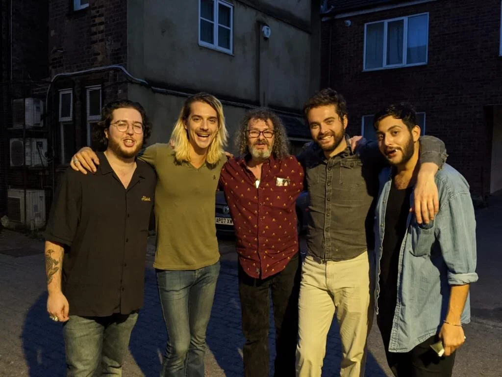 The Cinelli Brothers and Colin Burns out of the Bear Club, Luton (UK)