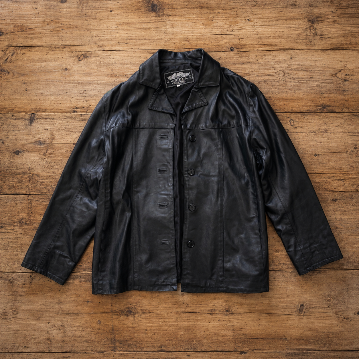 Faux Leather Jacket XL - Archive Piece [One Of One]