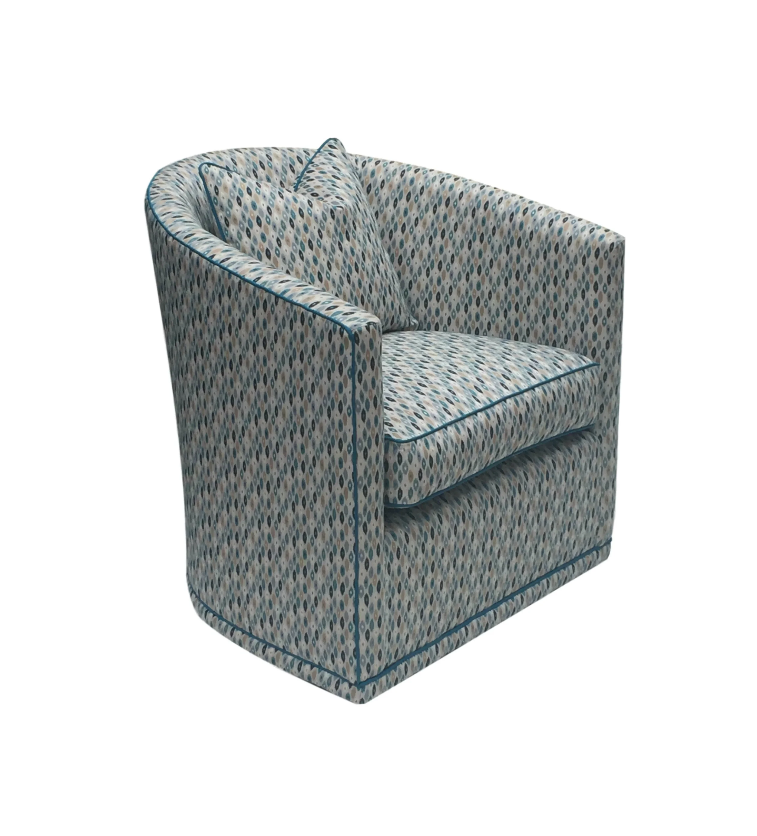 Savoy fabric arms