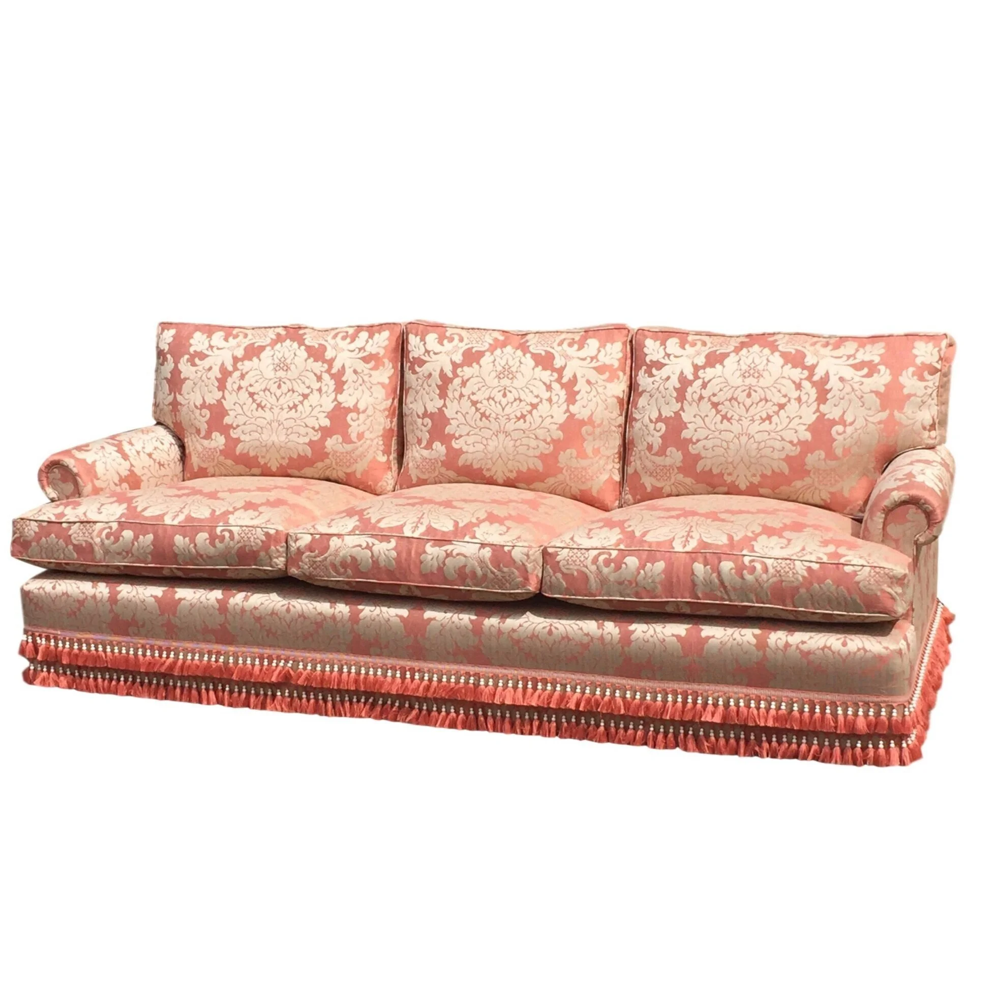 Double Fringe Sofa