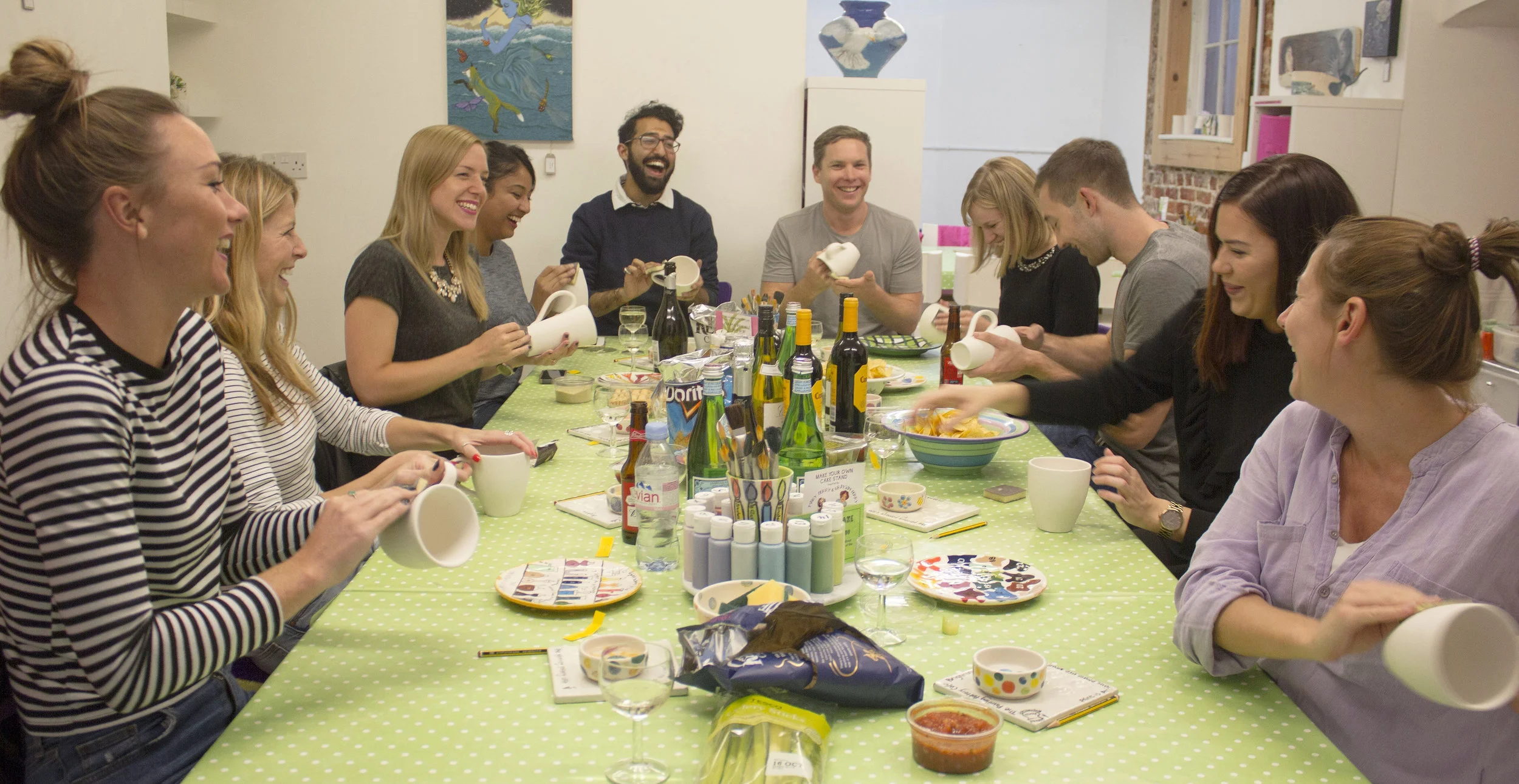 The Painting Pottery Cafe