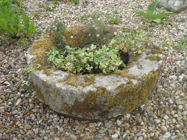 18th Centurty stone window surround. £295.