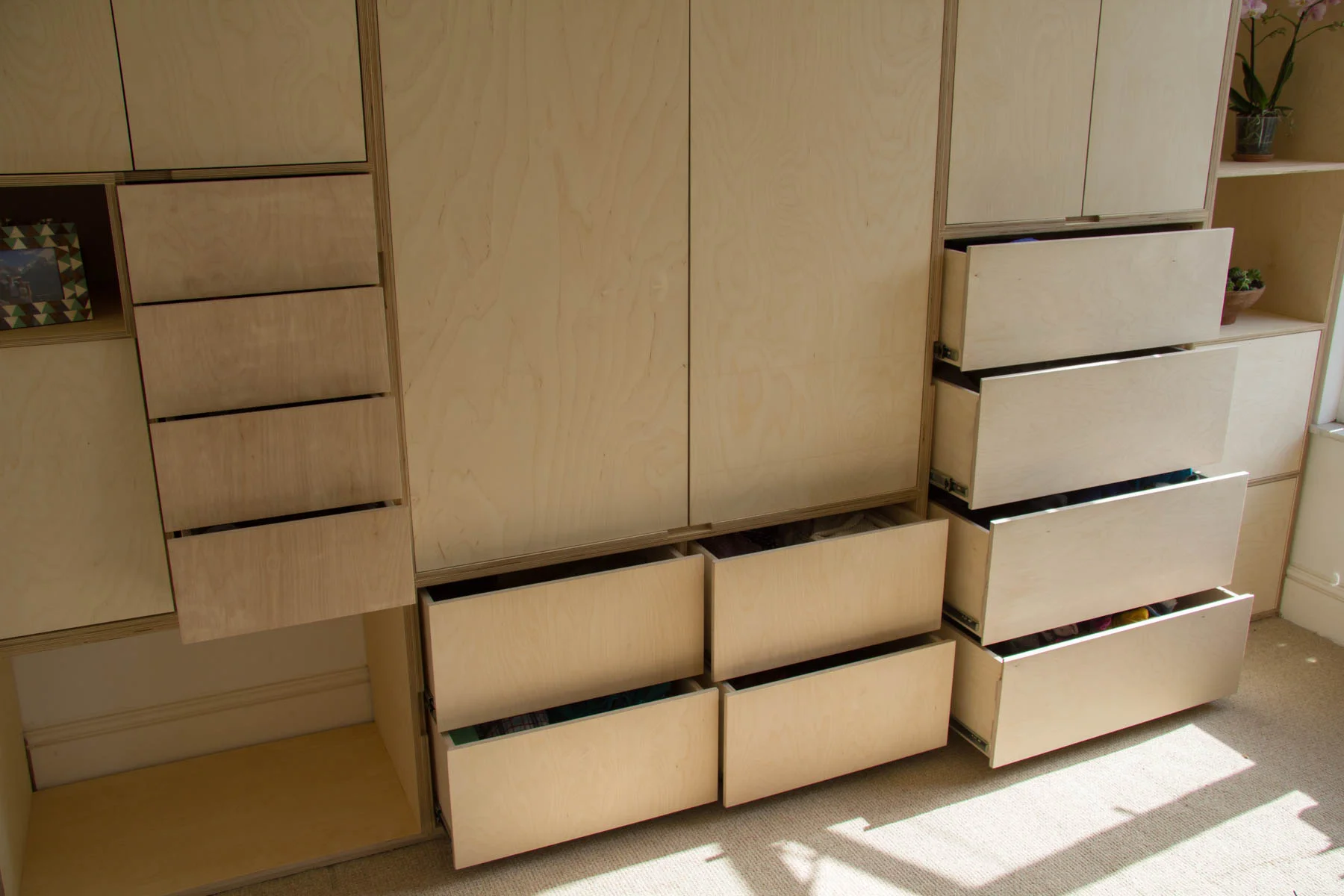 Soft close drawers