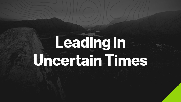 Leading in Uncertain Times is about pushing ahead when you don't have all the answers. Uncertainty is a permanent part of the leadership landscape. It never goes away. Actually, it's what makes leadership necessary. The challenge for leaders is not to remove uncertainty, but to navigate it successfully. Watch Series →