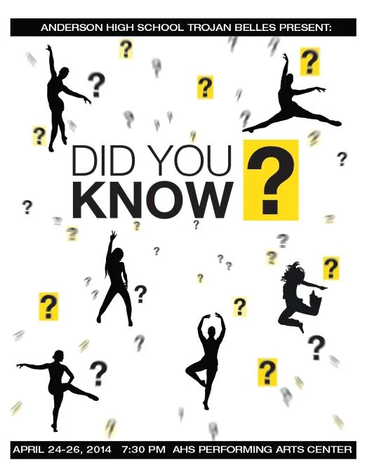Anderson High School - Trojan Belles Spring Show - 04-24-2014 & 04-26-2014