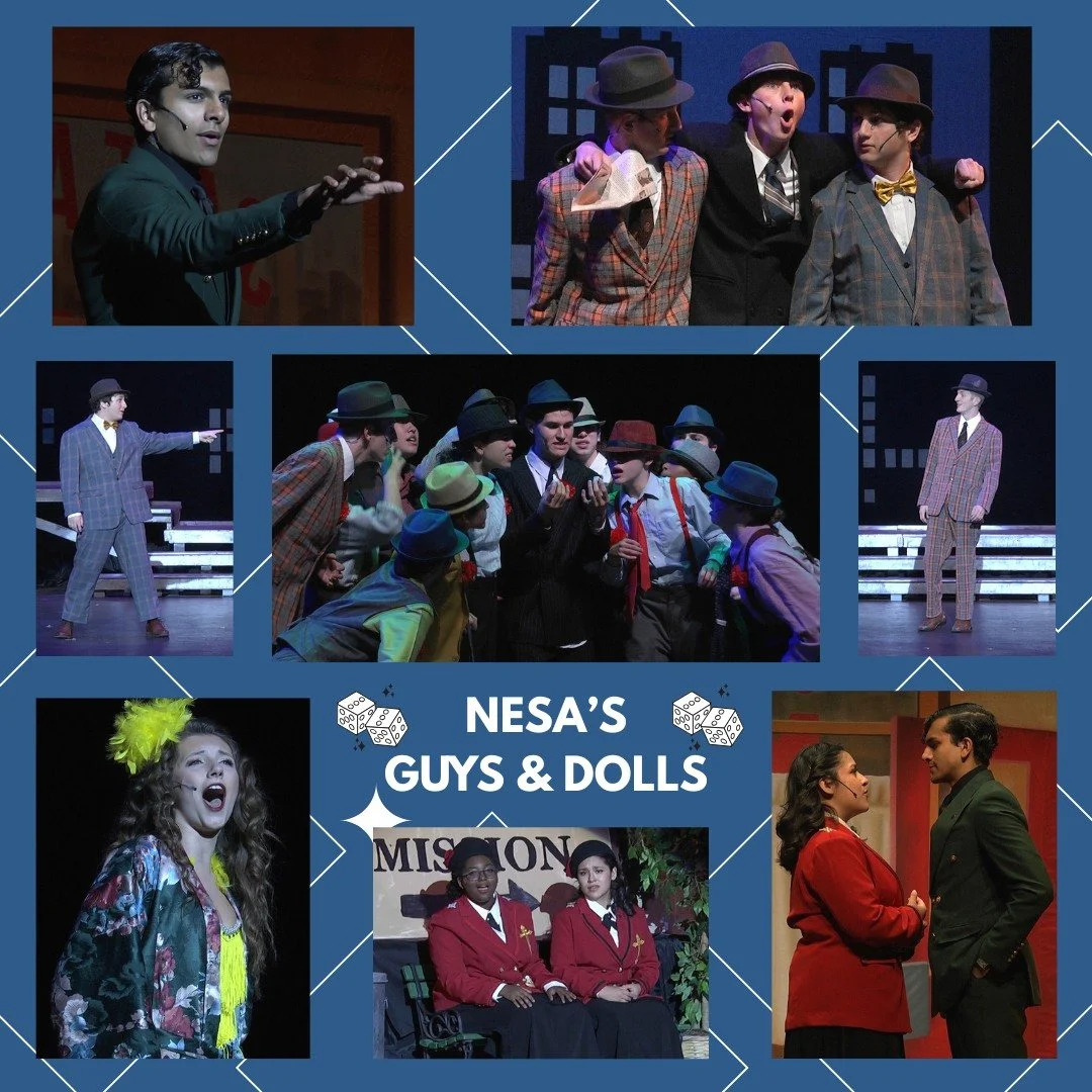 Fresh off their incredible performance of "Guys &amp; Dolls" back in November, they're back tomorrow with another show!🍿 We can't wait to see Sweeney Todd! It's a Sharpshooters favorite 😏 
@nesamusicaltheaterofficial