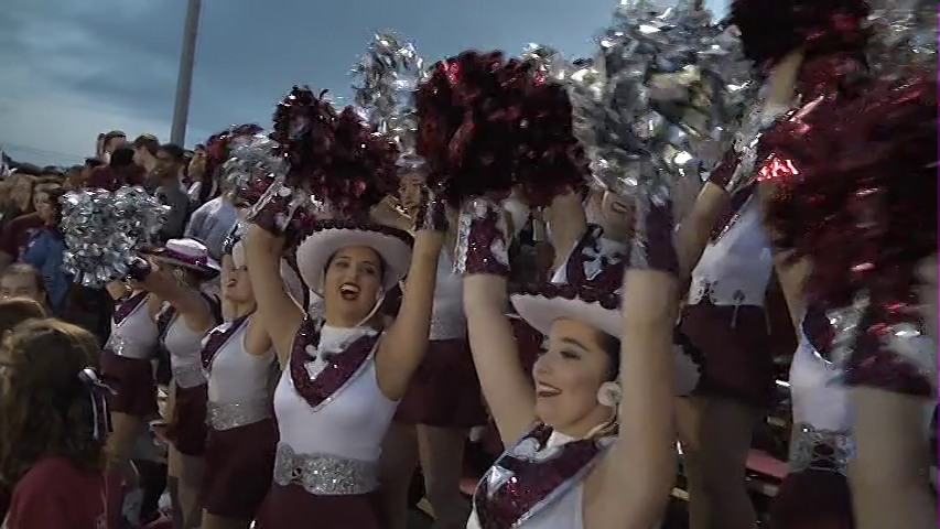 Round Rock HS - Dragonettes Football Halftimes - Fall 2016