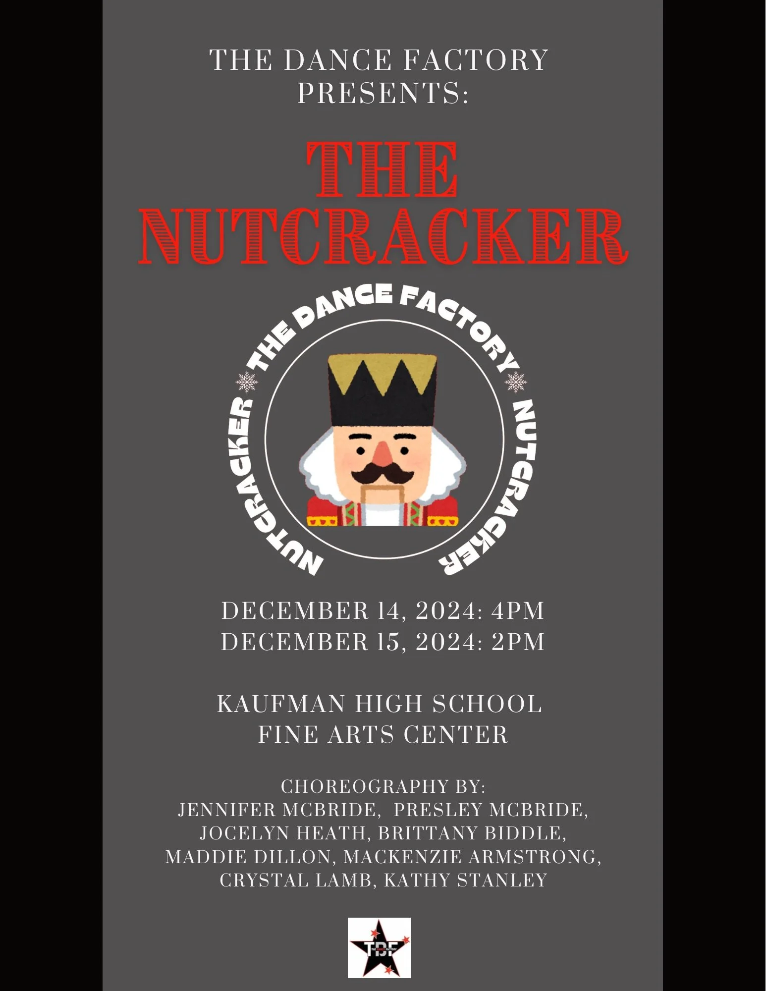 The Dance Factory - "The Nutcracker" - 12-15-2024