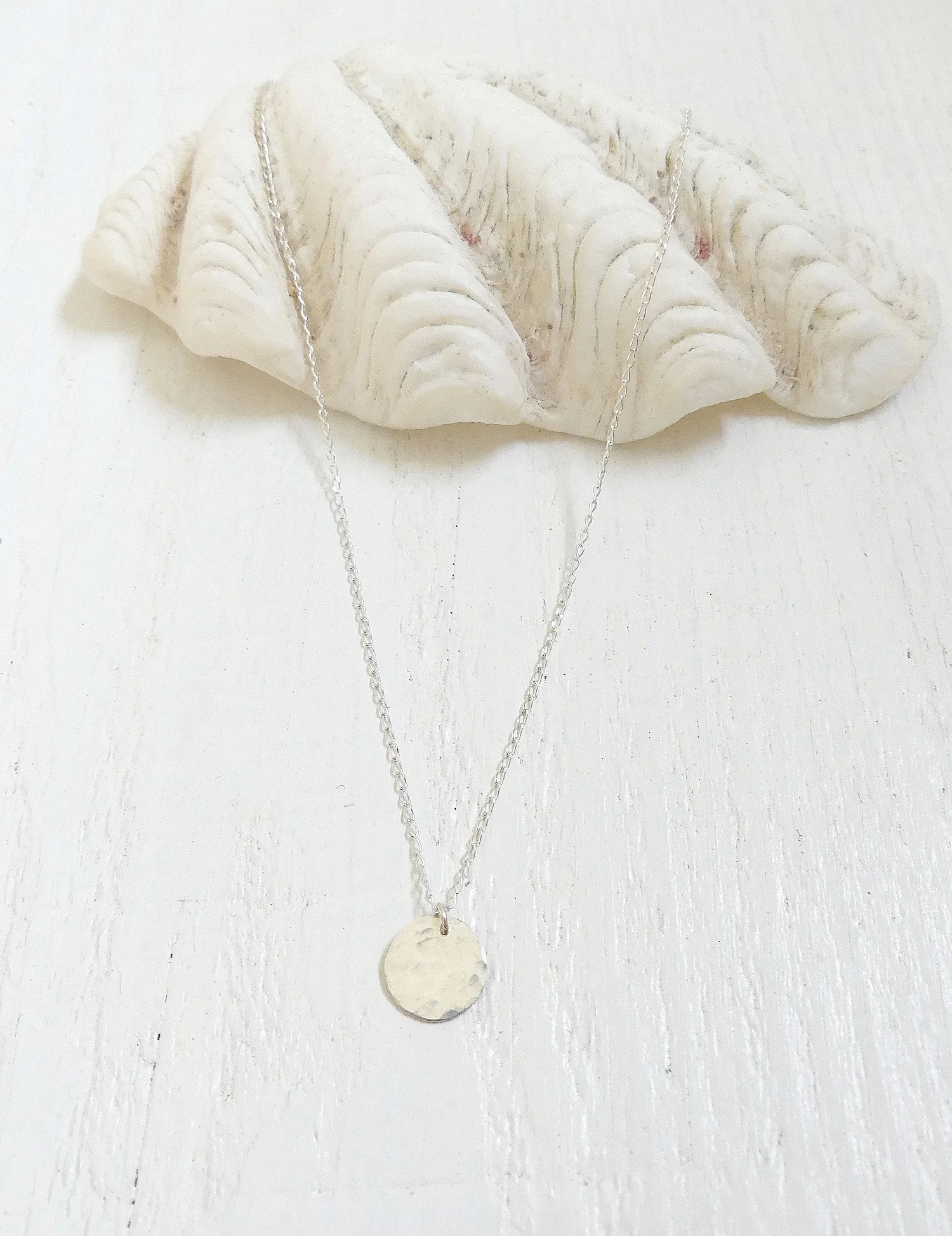 Full Moon Pendant Silver