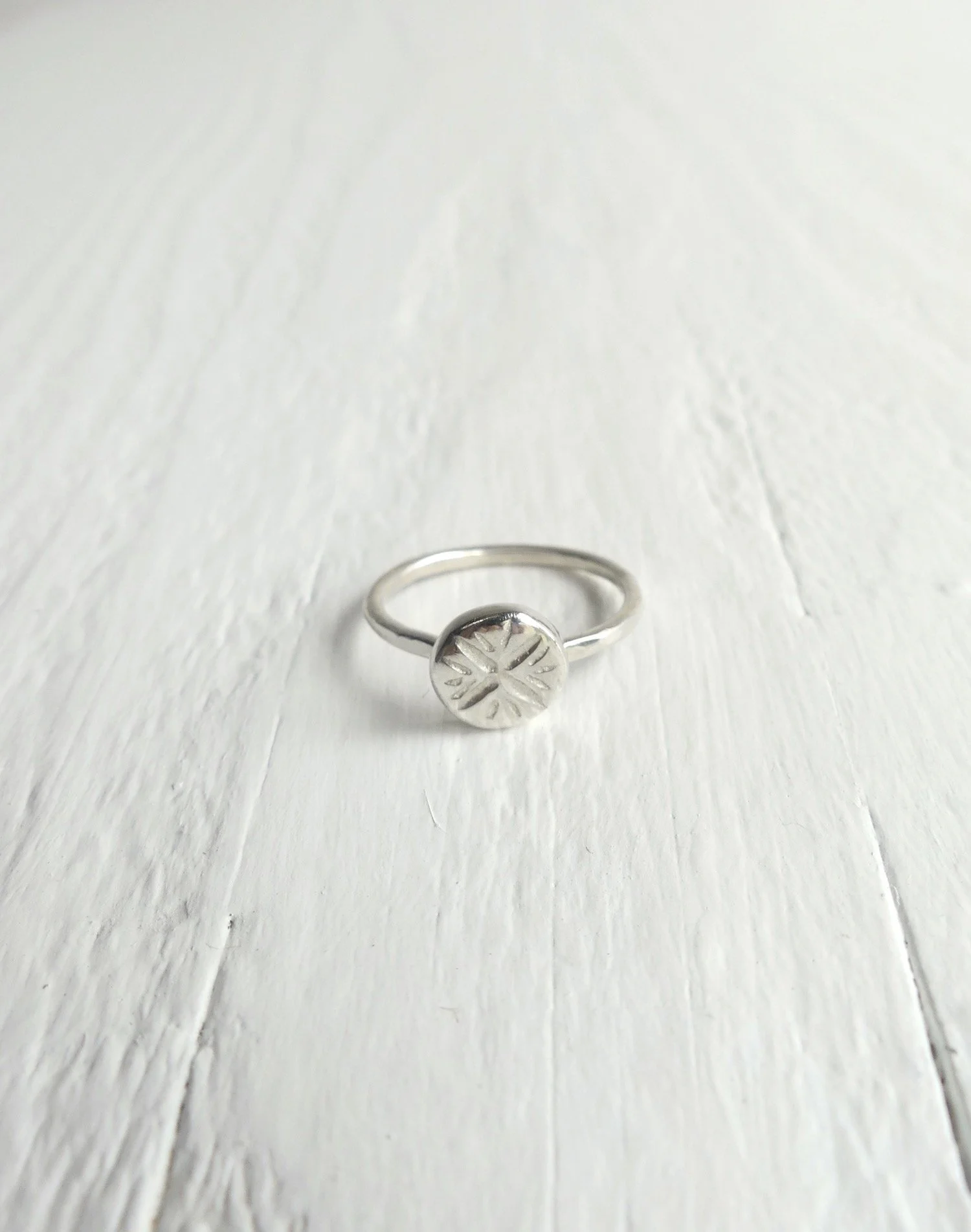 Stella Silver Star Ring