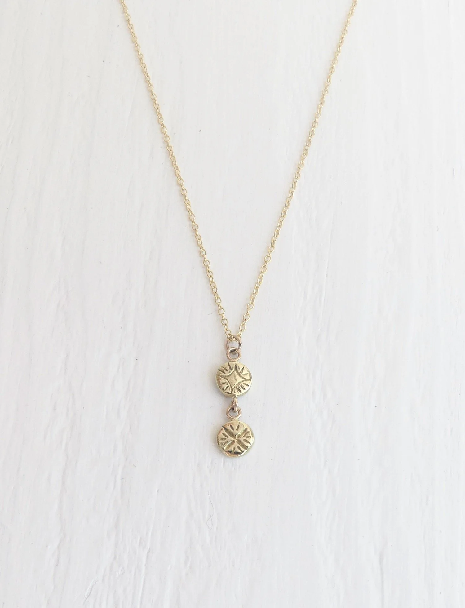 Shooting Stars Gold Necklace