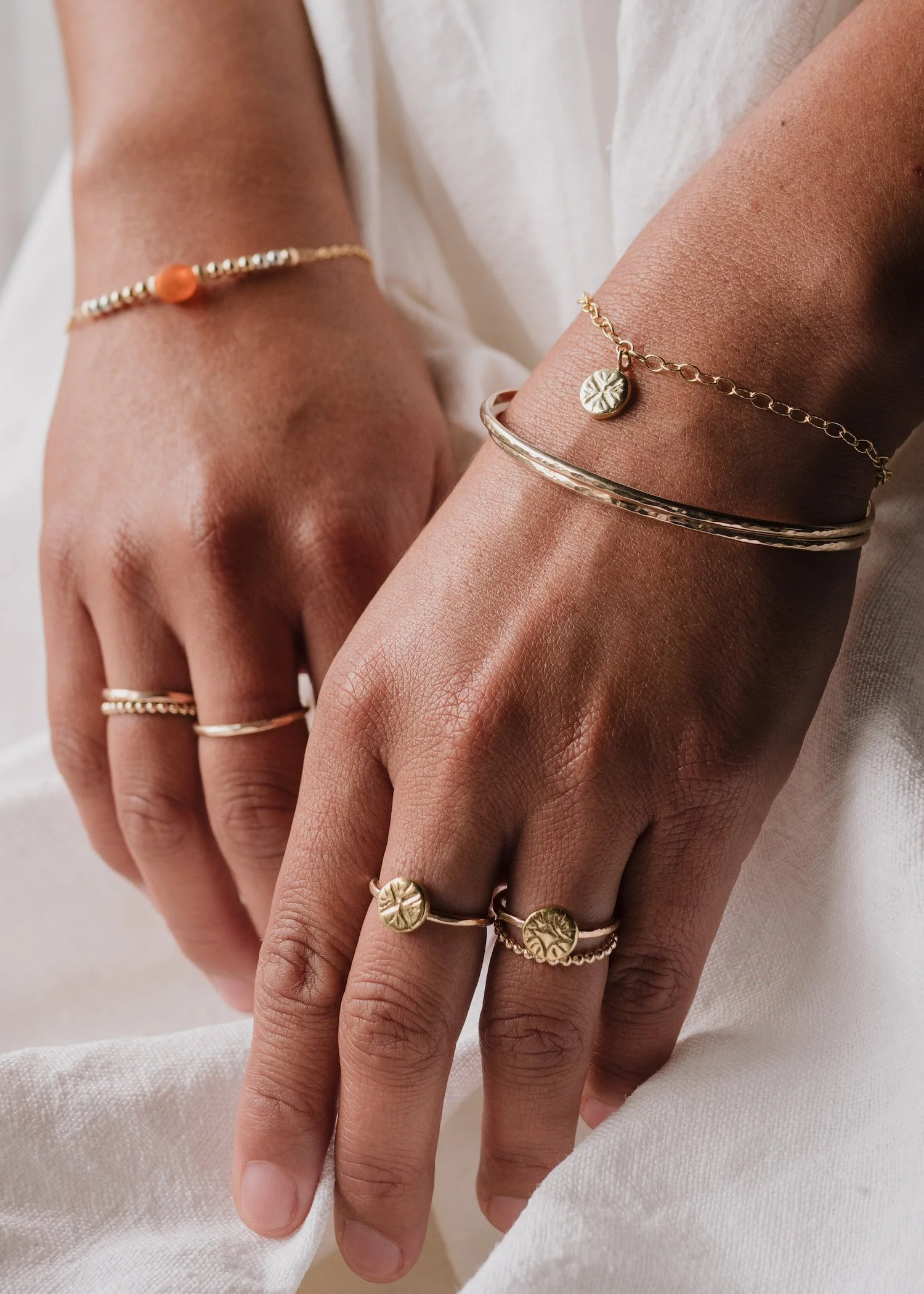 Sunset Beaded Bracelet