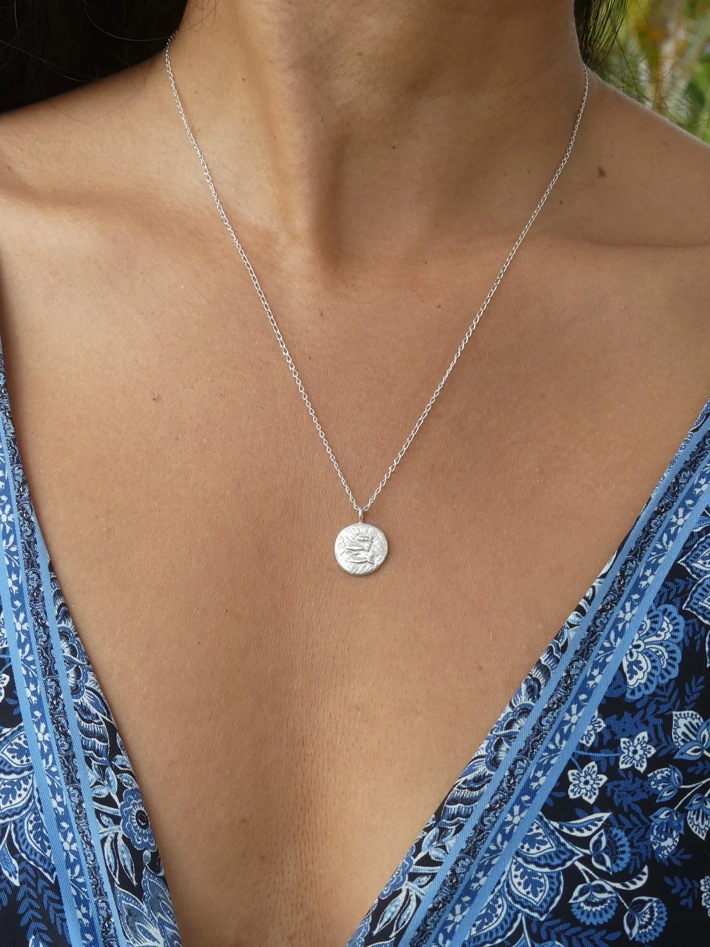 Sweet &amp; Simple, our signature style in our newest design. 
Three little fish, swimming in the sea 🐠

#oceanlover #fishnecklace #fishjewellery #fishpendant #recycledsilver