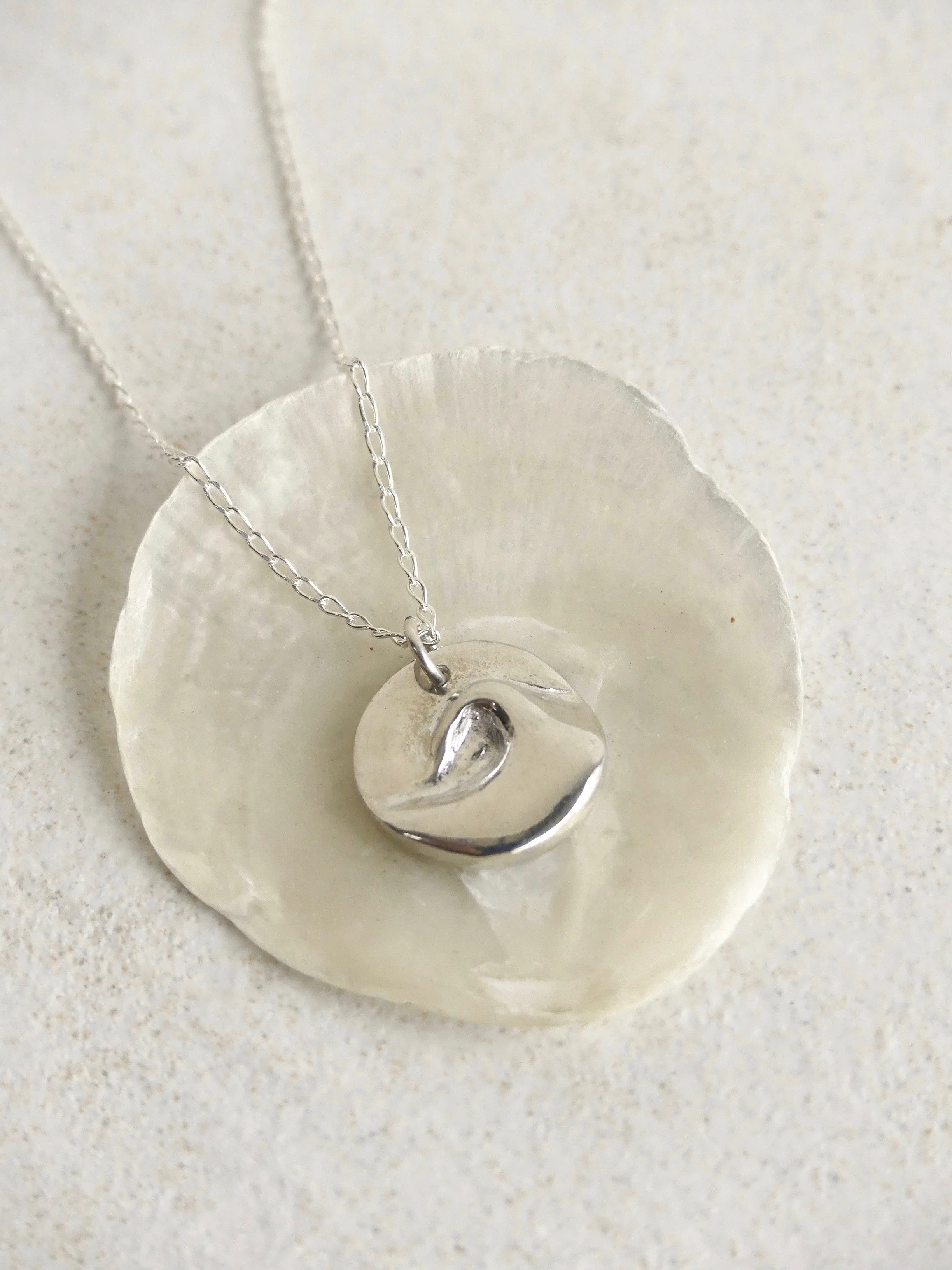 Silver Wave Necklace from $120