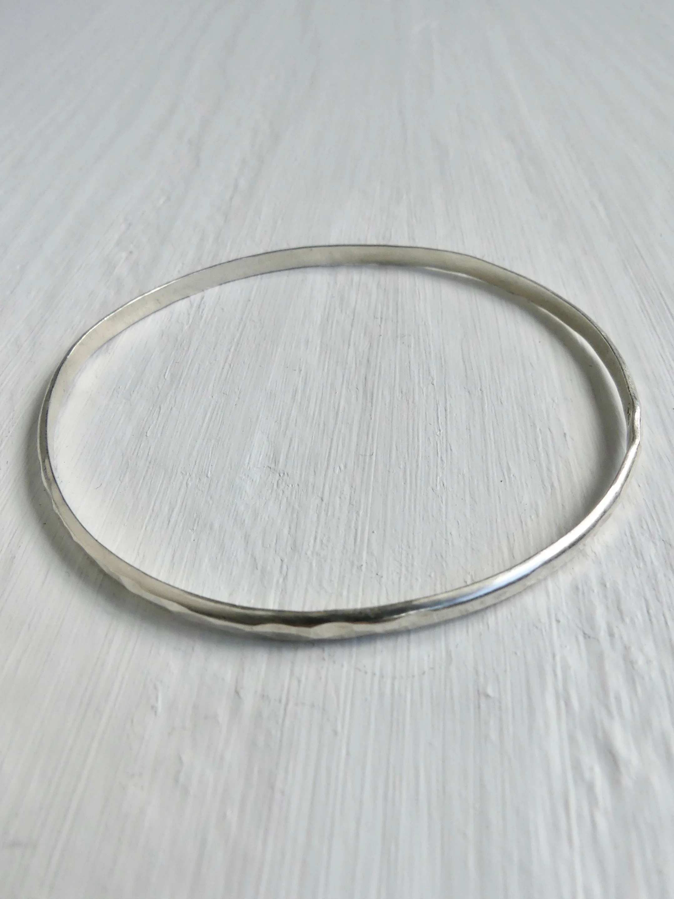 Silver Moonlight Bangle