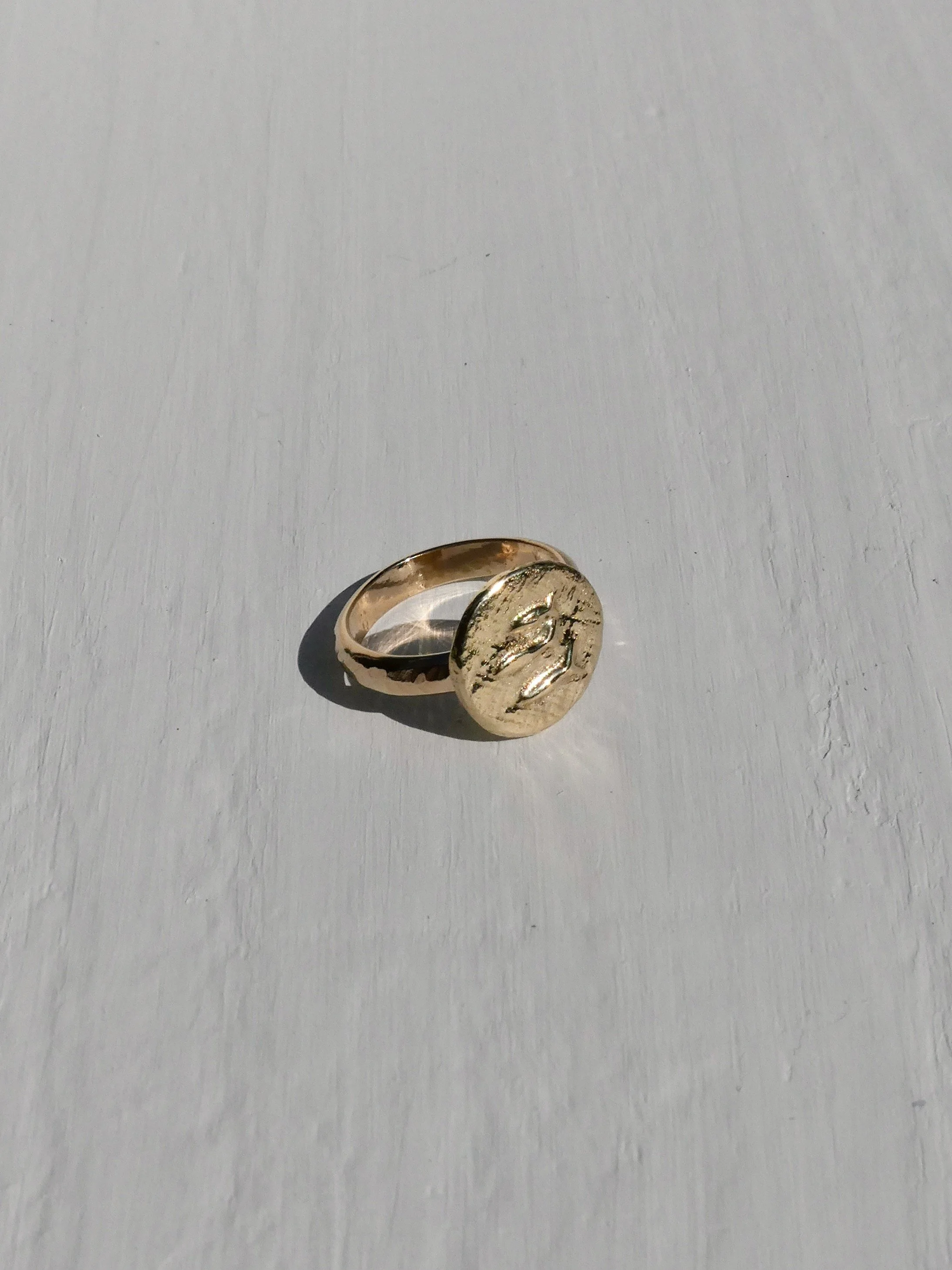 Little Fish Gold Ring