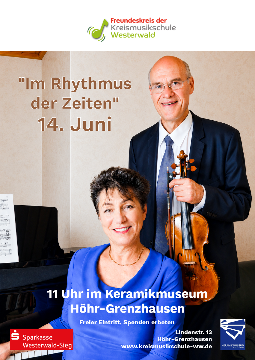 Konzert der Kreismusikschule "Im Rhythmus der Zeiten"