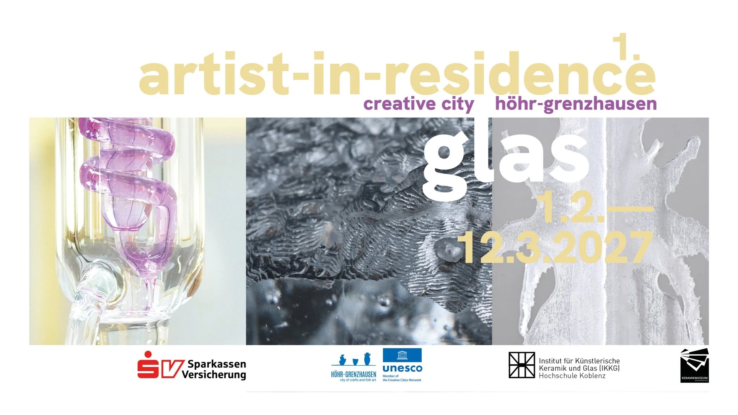 Artist-in-Residence Glas