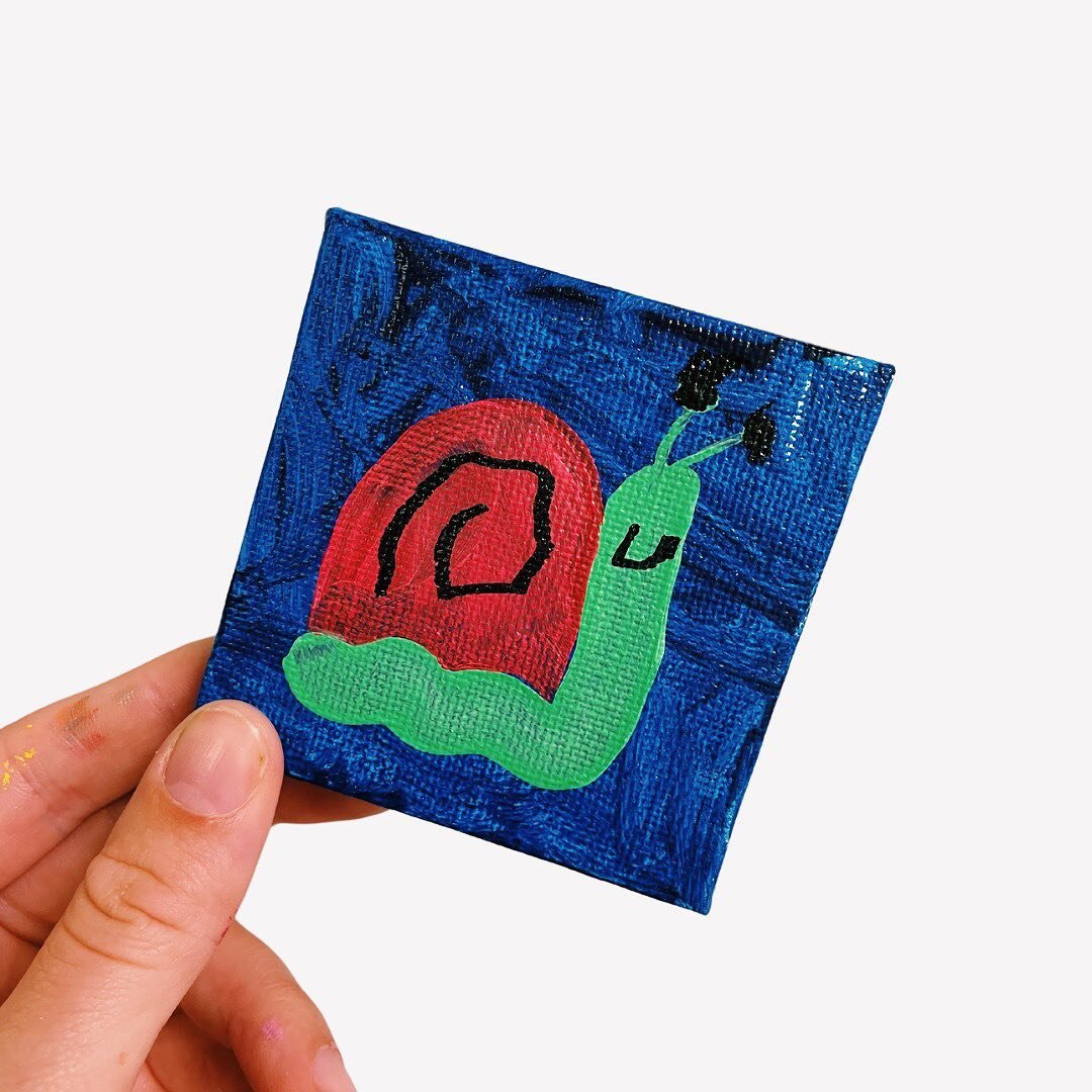 Sea Snail Mini Canvas 🐌

At Under the Sea Summer Art Camp the kids painted sea snails with Ms. McKenzie 

FYI only one spot left for next weeks camp; Out of This World 🪐

#artsypartsymd #summerartcamp #summercamp #art #kids #fun #painting #underthe