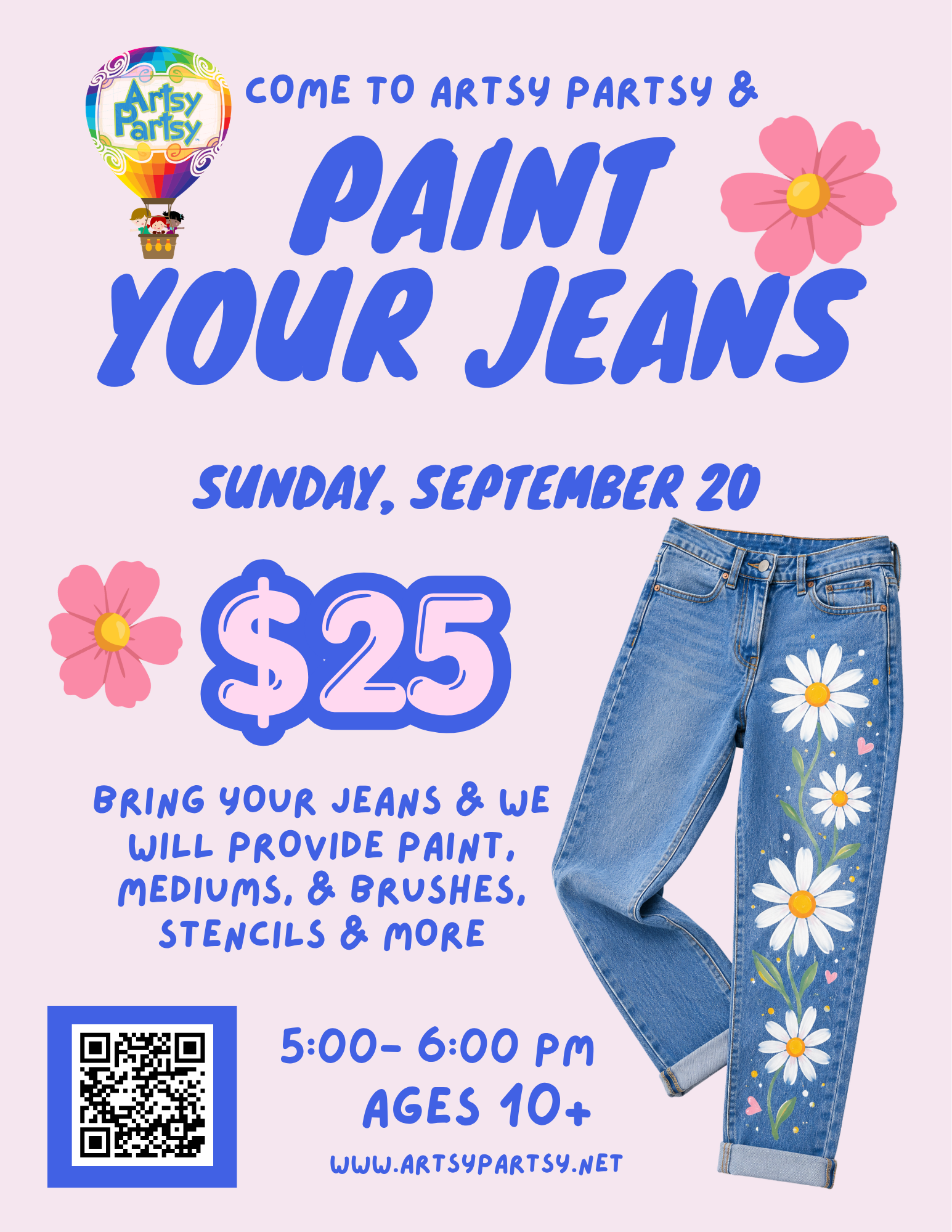 Pink and Blue Doodle Illustrative Art Class Flyer.png