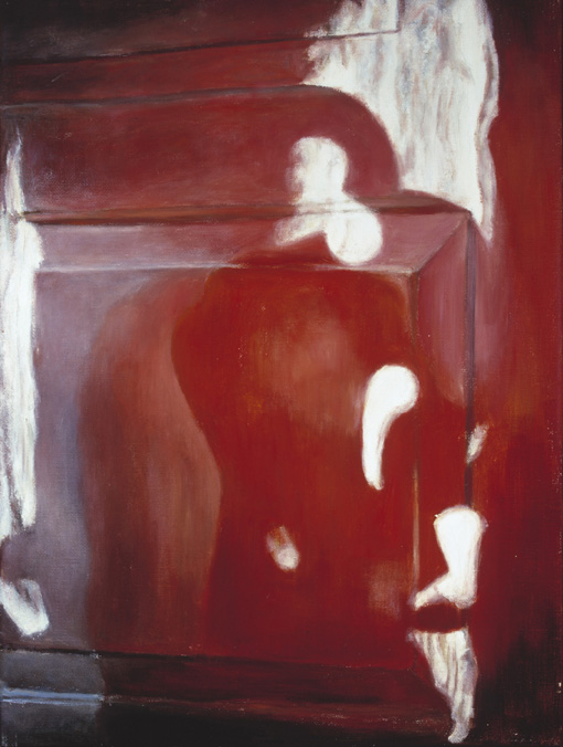   Interior with door  Oil on canvas  81 x 60 cm  2002 