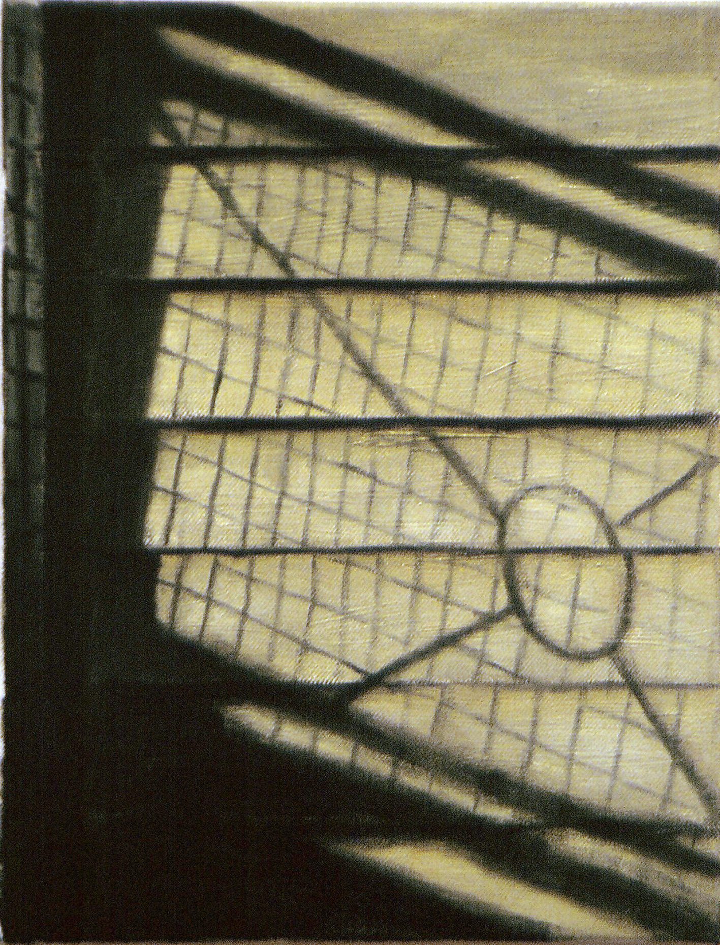   Exterior from Taivallahti  Oil on canvas  35 x 27 cm  2004 