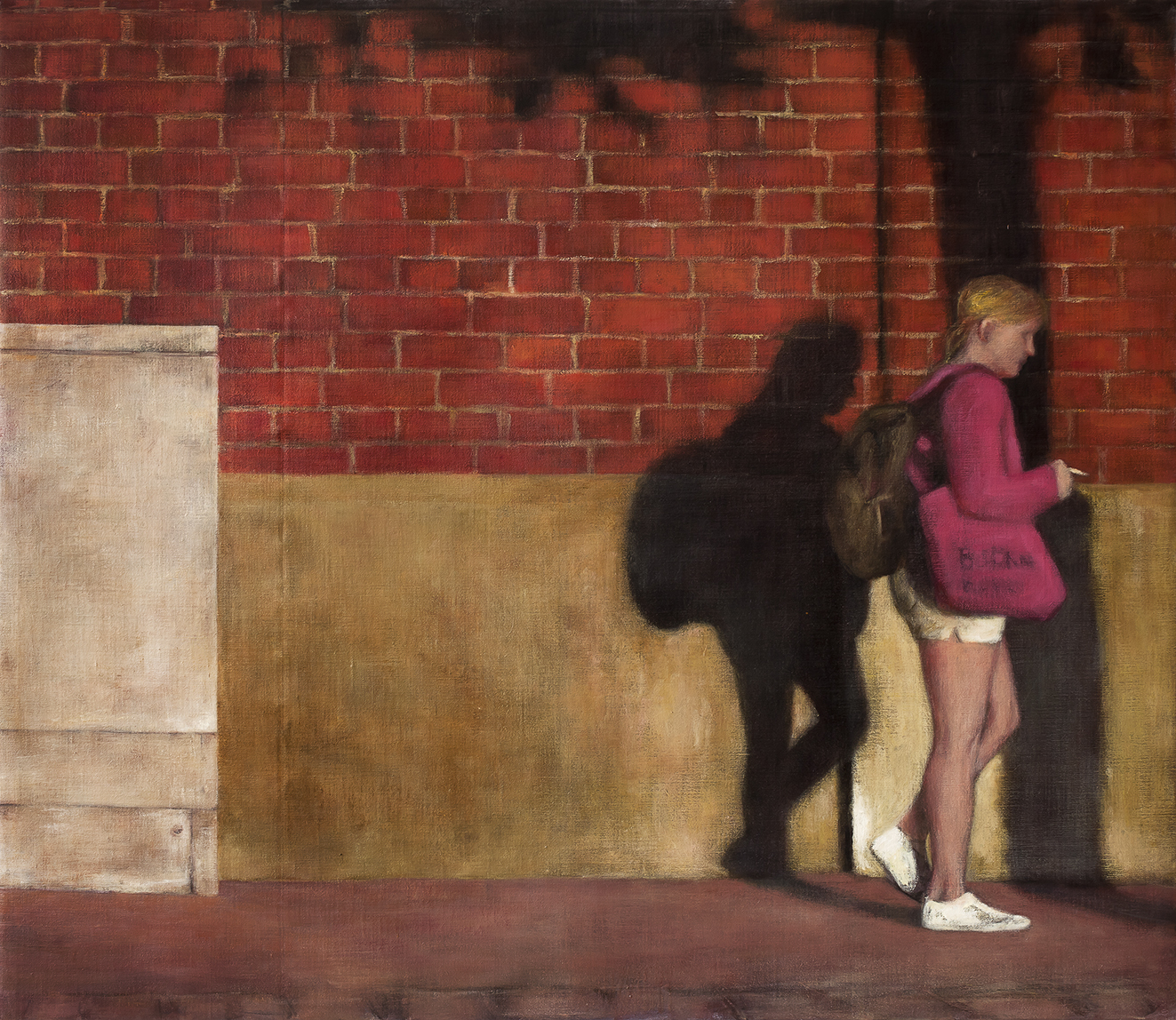   Exterior from Bulevardi I  Oil on canvas 130x150 cm 2010–11 