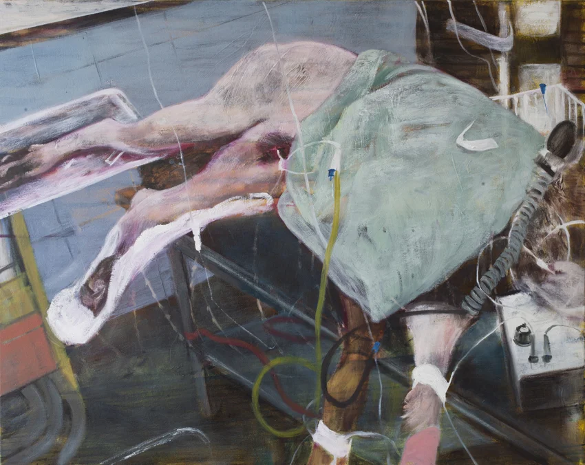 From the series Dog Days are over #3 Acrylic and oil on canvas 2016