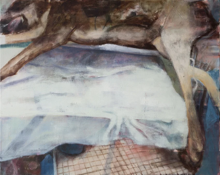 From the series Dog Days are over #2 Acrylic and oil on canvas 2016